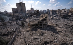 الصورة: الصورة: الأمم المتحدة: 1.9مليون نازح في غزة