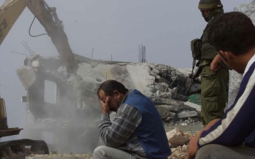 الصورة: الصورة: إسرائيل تهدم 11 منزلاً في الضفة