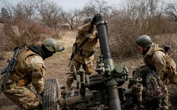 الصورة: الصورة: روسيا تعلن السيطرة على قرية في شرق أوكرانيا