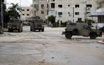 الصورة: الصورة: 7 إصابات برصاص إسرائيلي قرب نابلس