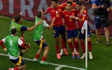 الصورة: الصورة: يورو 2024.. إسبانيا الموهوبة تواجه الصلابة الفرنسية في نصف النهائي