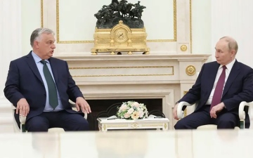 الصورة: الصورة: رئيس الوزراء المجري يكشف عن السبب وراء زيارته لموسكو