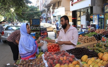 الصورة: الصورة: تراجع التضخم السنوي لأسعار المستهلكين بالمناطق الحضرية في مصر