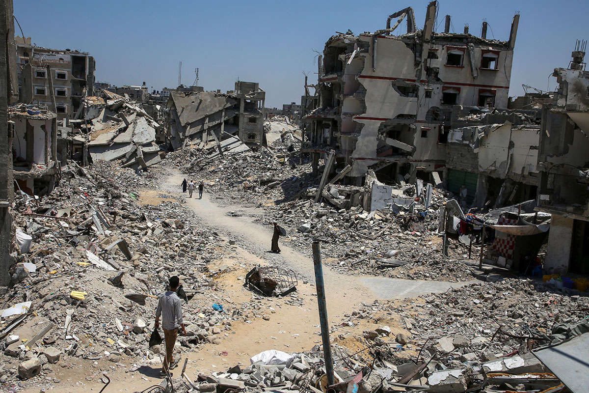 باريس : القصف الإسرائيلي لمدارس في غزة غير مقبول