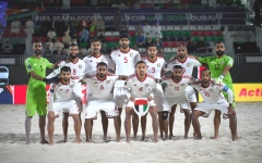 الصورة: الصورة: منتخب "الشاطئية" يواجه نظيره السعودي غدا في "كأس باتومي" الدولية