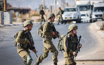 الصورة: الصورة: القوات الإسرائيلية تعتقل 26 فلسطينياً من الضفة الغربية