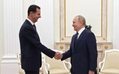 الصورة: الصورة: بوتين: روسيا ستواصل دعمها لسوريا في سعيها للدفاع عن سيادتها