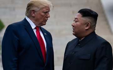 الصورة: الصورة: كوريا الشمالية: لا يهمنا تصريحات ترامب عن صداقته الجيدة مع الزعيم كيم