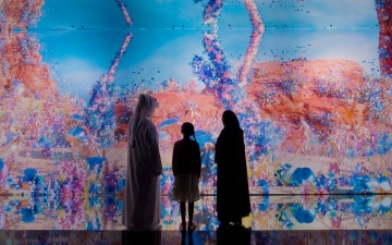 الصورة: الصورة: «عالم آية» في دبي.. فضاءات الفن تحكي قصص المستقبل