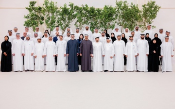 الصورة: الصورة: رئيس الدولة: قيم العطاء والتآخي الإنساني راسخة في مجتمع الإمارات