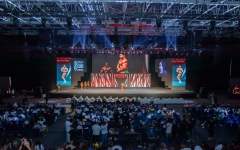 الصورة: الصورة: 800 رياضي يتنافسون على 9 بطاقات لـ«مستر أولمبيا» في «دبي برو»