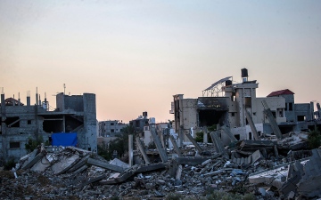 الصورة: الصورة: مصادر: إسرائيل تسعى لإدخال تعديلات على خطة هدنة غزة